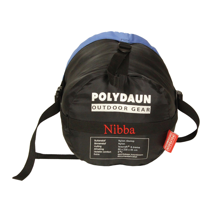 Polydaun Nibba compact mummy slaapzak 80cm x 230cm