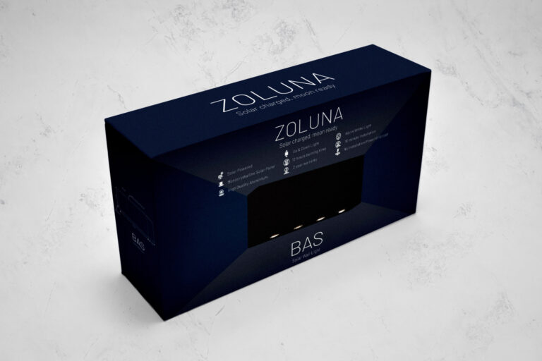 Solar Wandlamp Bas 100 Lumen - 8 Leds - Box verlichting