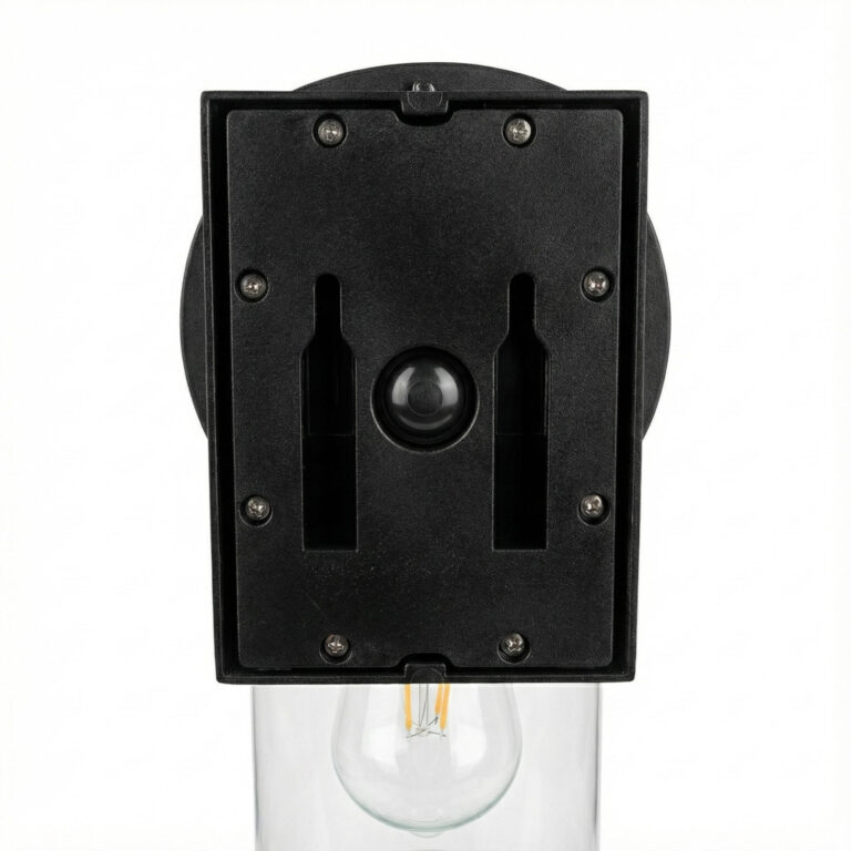 Solar Wandlamp Rob Aluminium - Warm Wit - 2 functies