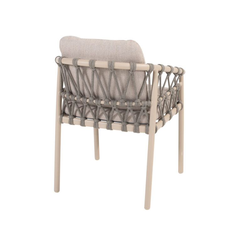 Taste by 4 Seasons Outdoor Piacenza dining tuinstoel - Latte