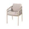 Taste by 4 Seasons Outdoor Piacenza dining tuinstoel - Latte