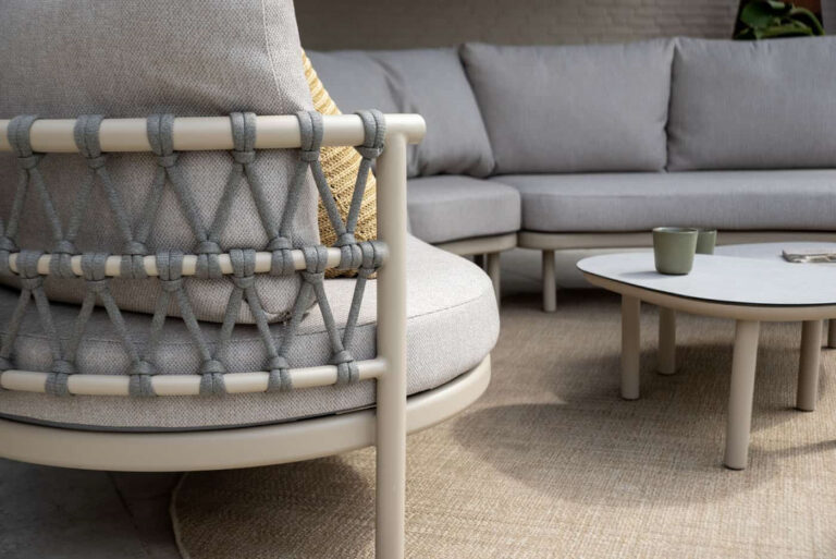 Taste by 4 Seasons Outdoor Piacenza hoek loungeset - Latte