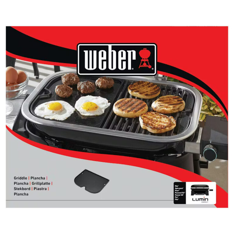 Weber bakplaat voor Lumin Compact elektrische BBQ