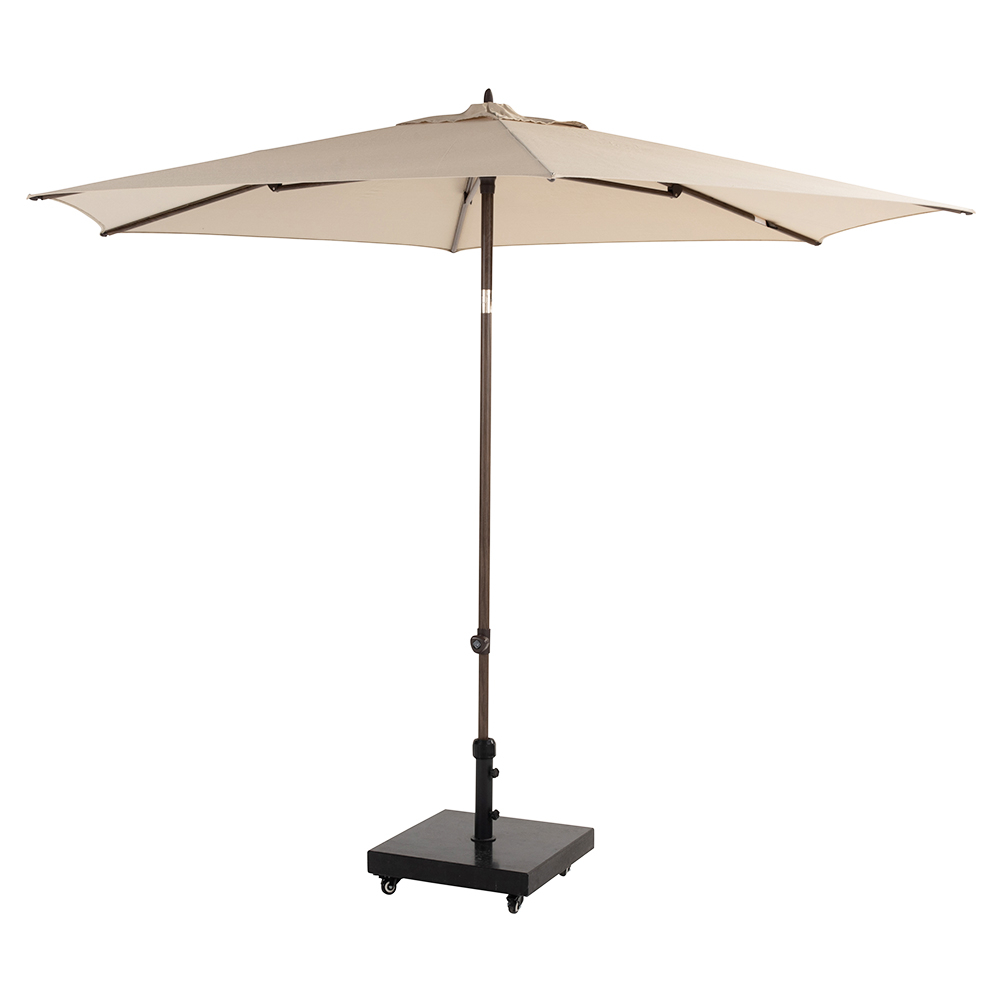 4 Seasons Outdoor Azzurro parasol 300cm Wenge/Beach