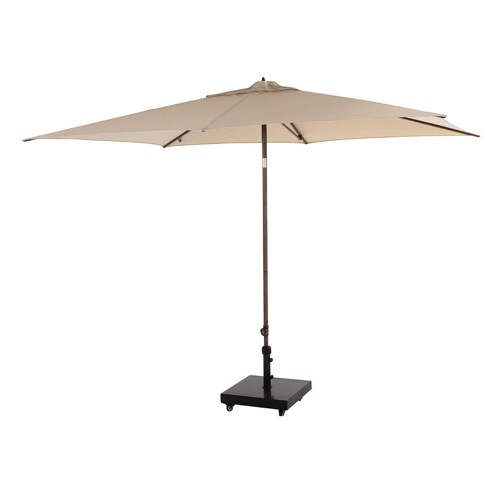 4 Seasons Outdoor Azzurro parasol 300x200cm Wenge/Beach