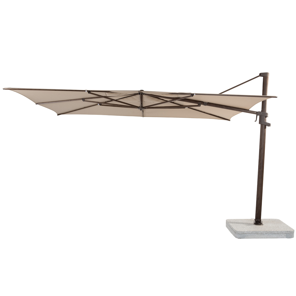 4 Seasons Outdoor Finca 300x400 cm Beach met Wenge frame + 180kg voet