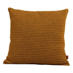 4 Seasons Outdoor Sierkussen gehaakt 50x50cm - Caramel