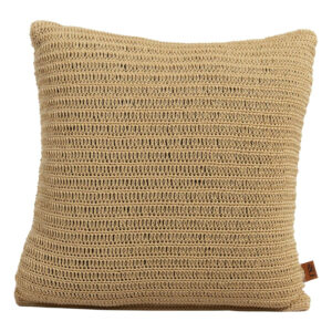 4 Seasons Outdoor Sierkussen gehaakt 50x50cm - Oyster