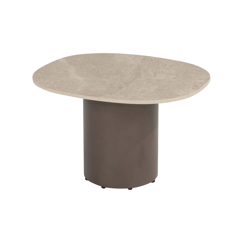 4 Seasons Outdoor Sofie salontafel keramisch travertin 50 x 60 cm – Terre