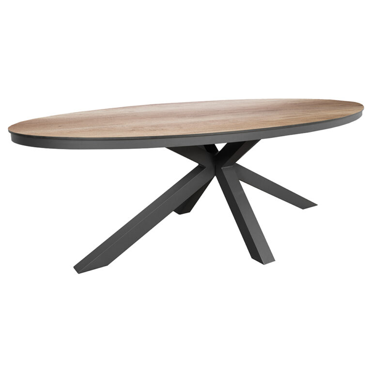 Brescia tuintafel ovaal 220x115cm