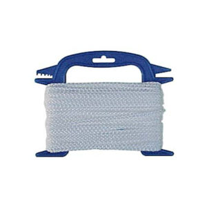 Campking scheerlijn nylon haspel+greep 4mm 20 meter