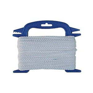 Campking scheerlijn nylon haspel+greep 5mm 20 meter