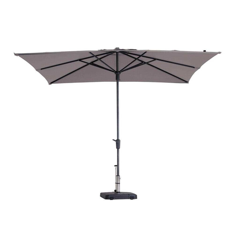 Parasol Syros Luxe Vierkant 280x280cm - Taupe