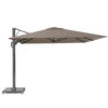Platinum Sun & Shade Beaufort 320x320cm zweefparasol Havana + 120kg granieten voet