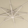Platinum Sun & Shade Nexus T2 300x300cm zweefparasol Champagne + 90kg granieten voet