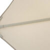 Platinum Sun & Shade Nexus T2 300x300cm zweefparasol Champagne + 90kg granieten voet