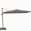 Platinum Sun & Shade Nexus T2 300x300cm zweefparasol Mocca Havana + 90kg granieten voet
