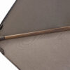 Platinum Sun & Shade Nexus T2 300x300cm zweefparasol Mocca Havana + 90kg granieten voet