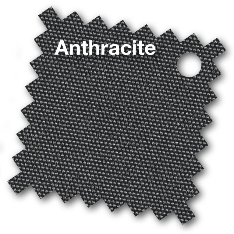 Platinum Sun & Shade parasol Riva teak look 250cm rond – antraciet