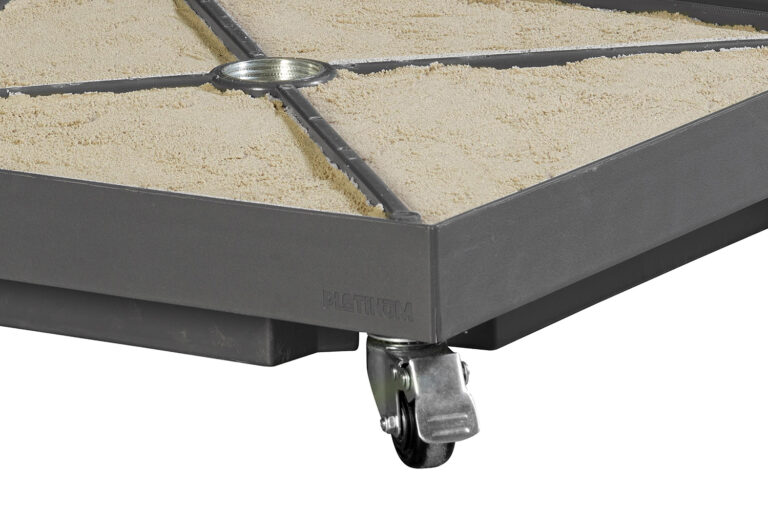 Platinum Sun & Shade Parasolvoet Ceramica 40kg verrijdbaar