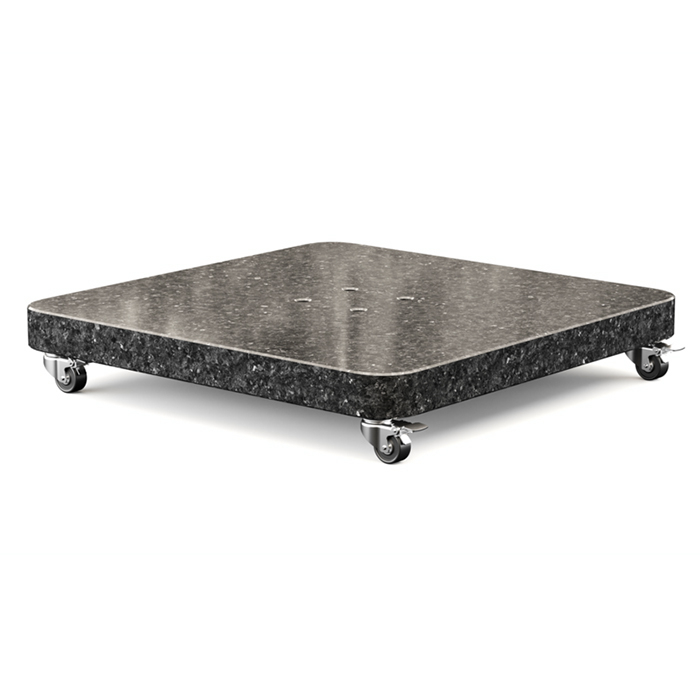 Platinum Sun & Shade Zweefparasolvoet Ancona 90 KG + Zwenkwielen