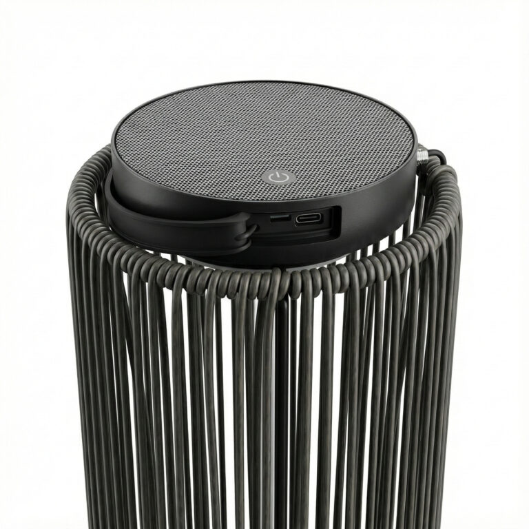 Solar Lantaarn Luca Grande Deep Coal | USB oplaadbaar - Dimbaar