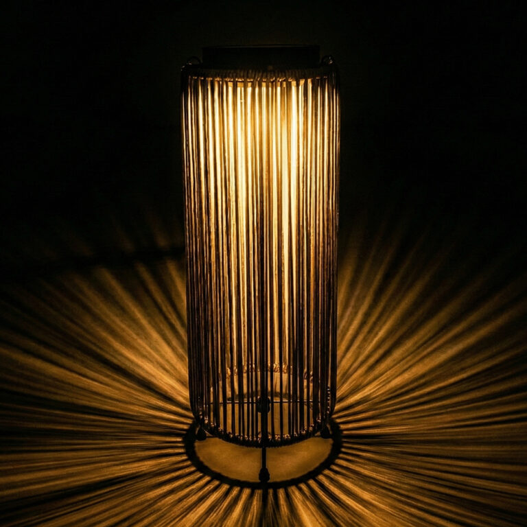 Solar Lantaarn Luca Grande Deep Coal | USB oplaadbaar - Dimbaar