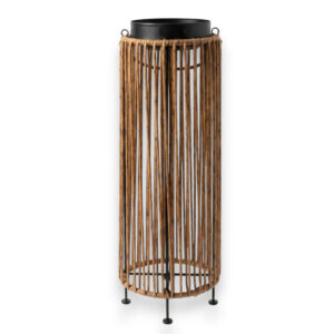 Solar Lantaarn Luca Grande Light Oak | USB oplaadbaar - Dimbaar