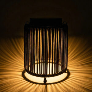 Solar Vloer Lamp Luca Deep Coal | USB Oplaadbaar - Dimbaar