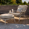 SUNS Casto High Back loungestoel + hocker