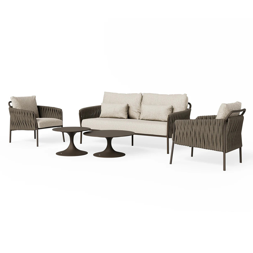 SUNS Fiavè 5-delige loungeset - Brons