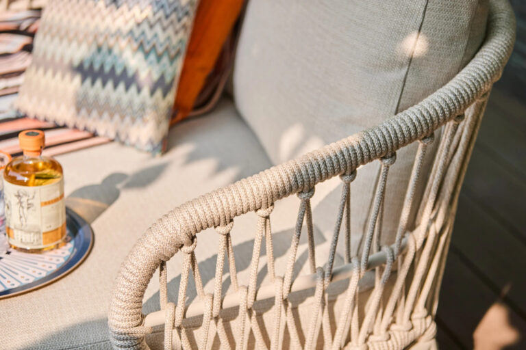 SUNS Tosca 3-zits loungebank - Camel Sand