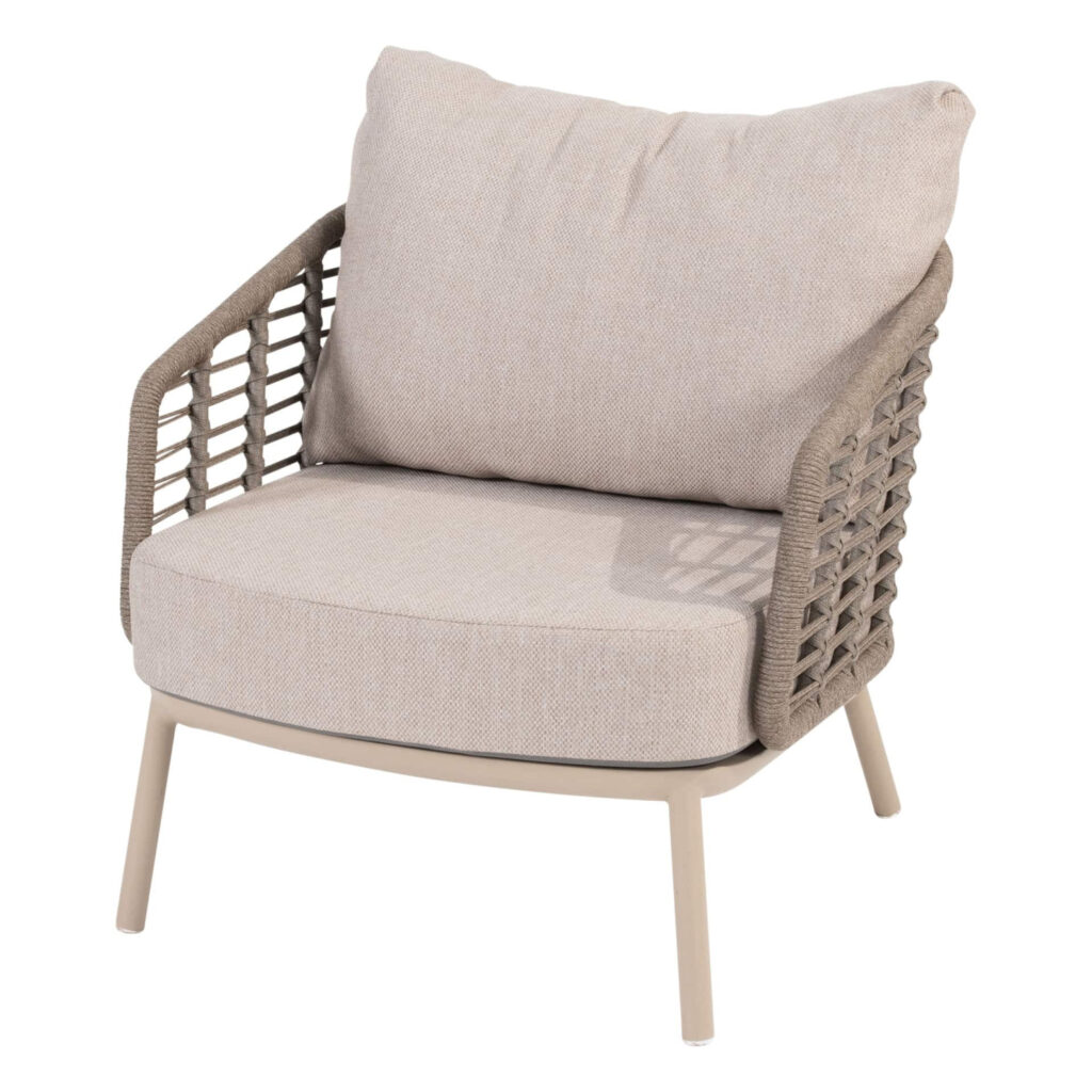 Taste by 4 Seasons Outdoor Puglia loungestoel - Latte