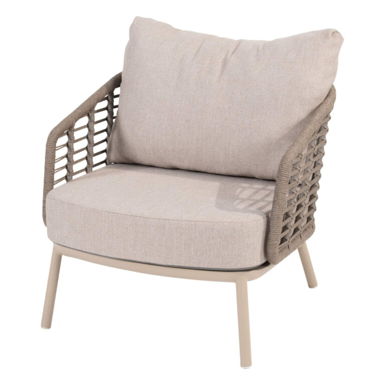 Taste by 4 Seasons Outdoor Puglia loungestoel - Latte