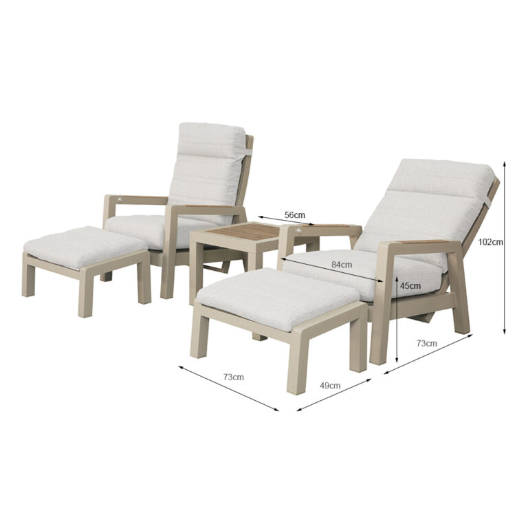 Valerie duo relax loungeset Latte