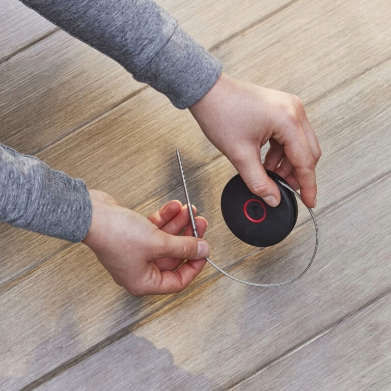 Weber Bluetooth smart thermometer met sonde