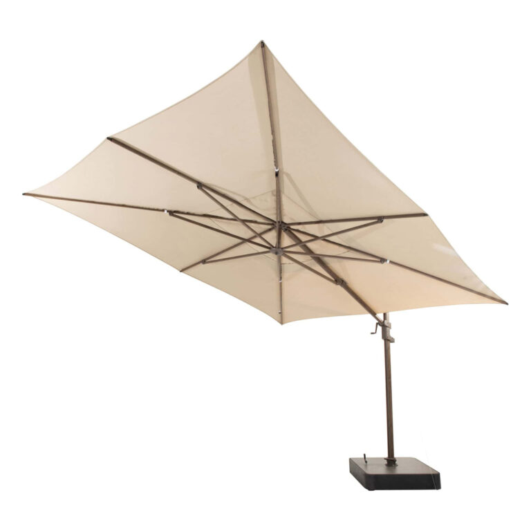 4 Seasons Outdoor Finca 300x400 cm Beach met Wenge frame + 180kg voet