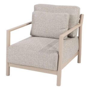 4 Seasons Outdoor Mykonos lounge tuinstoel - Latte