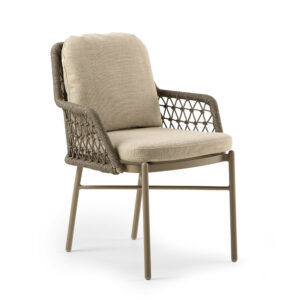 Girona dining tuinstoel – Clay