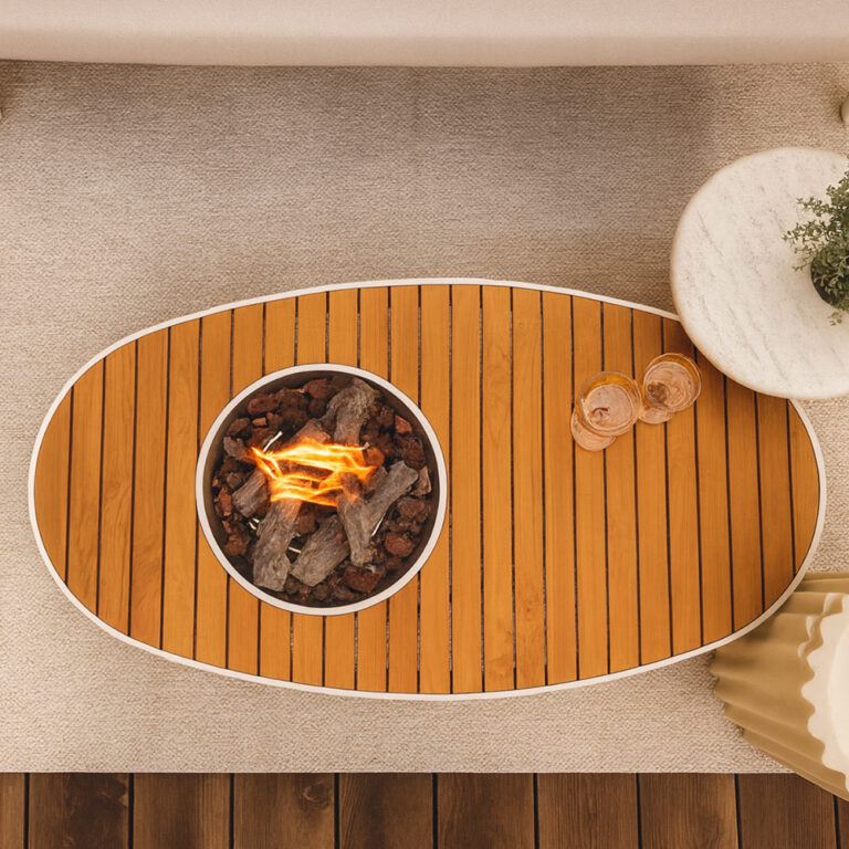 Happy Cocooning gas vuurtafel Riviera 140