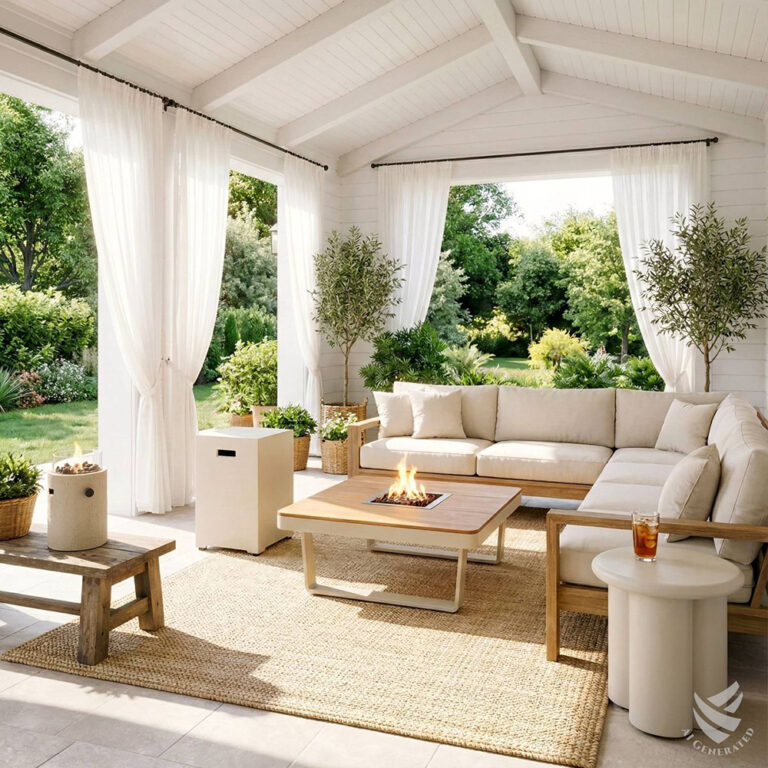 Happy Cocooning gasfles cover Vierkant - Oyster Beige