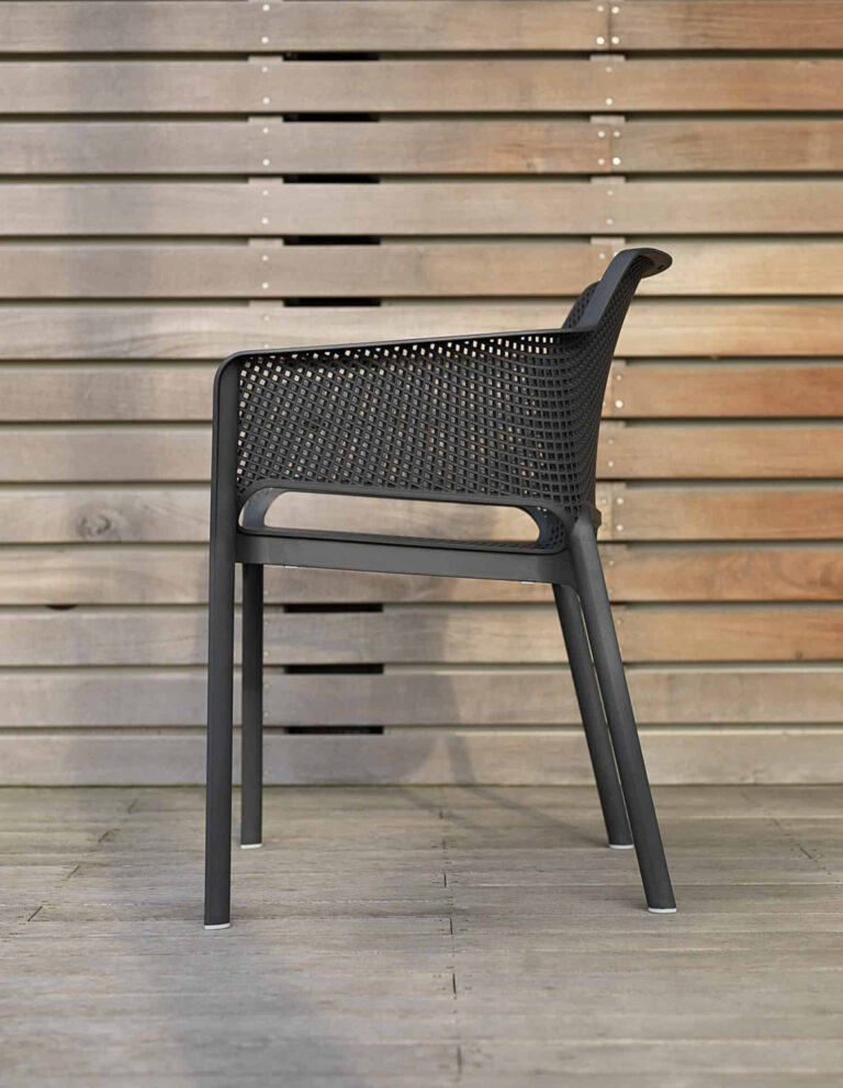 Nardi Net stapel tuinstoel - Antraciet