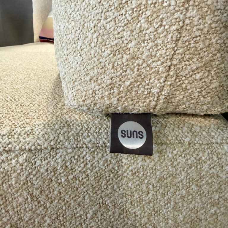 SUNS Nardo 3-delige Ibiza loungeset - Camel Sand Beachy Bouclé