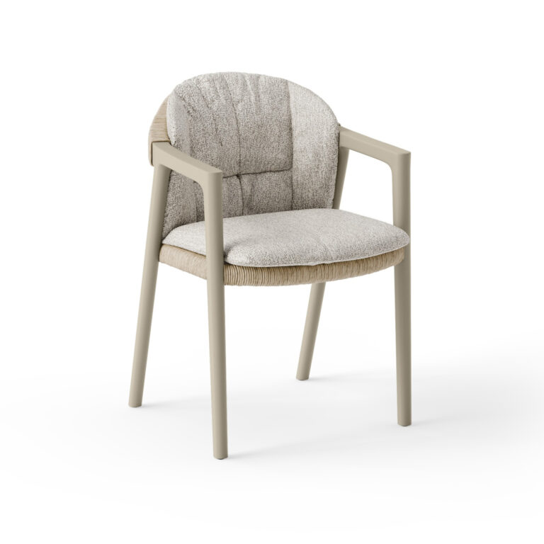 SUNS Pemba dining tuinstoel - Champagne