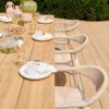 SUNS Pemba dining tuinstoel - Champagne