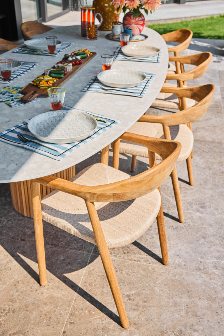 SUNS Pemba dining tuinstoel - Teak