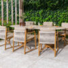 4 Seasons Outdoor Marina dining tuinstoel - Amber