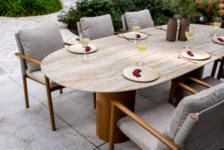 4 Seasons Outdoor Safina dining tuinstoel - Amber