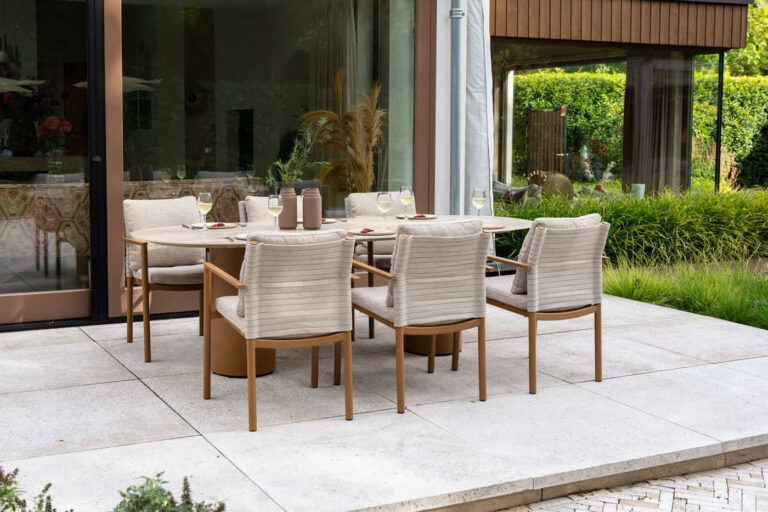 4 Seasons Outdoor Safina dining tuinstoel - Amber