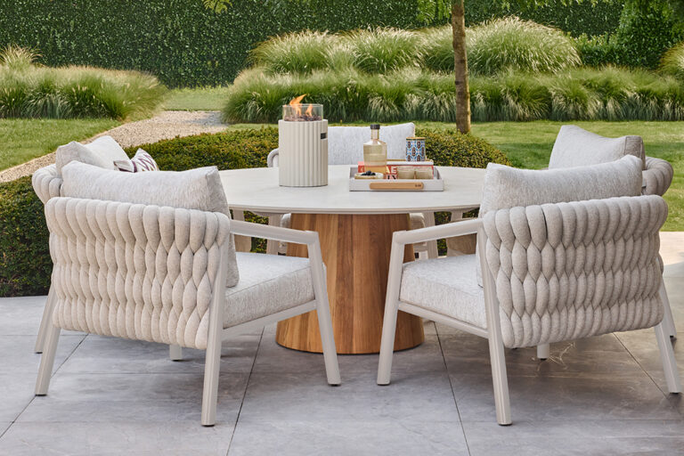 Happy Cocooning tafelbrander Lumi Rib - Oyster Beige